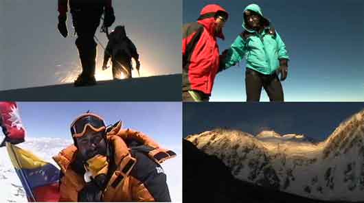 
Jose Antonio Delgado And Edgar Guariguata Climb Humboldt Glacier To Summit December 2005, Jose Antonio Delgado on Everest Summit May 23 2001, Nanga Parbat Diamir Face - Beyond the Summit DVD
